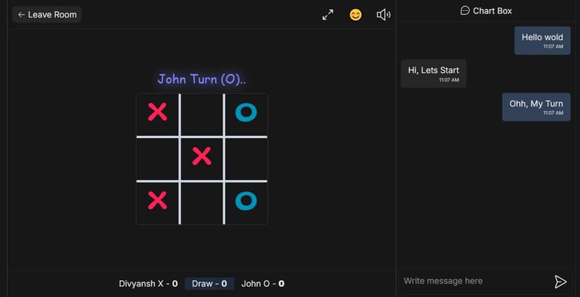 Tic-Tac-Toe Multiplayer (online) preview